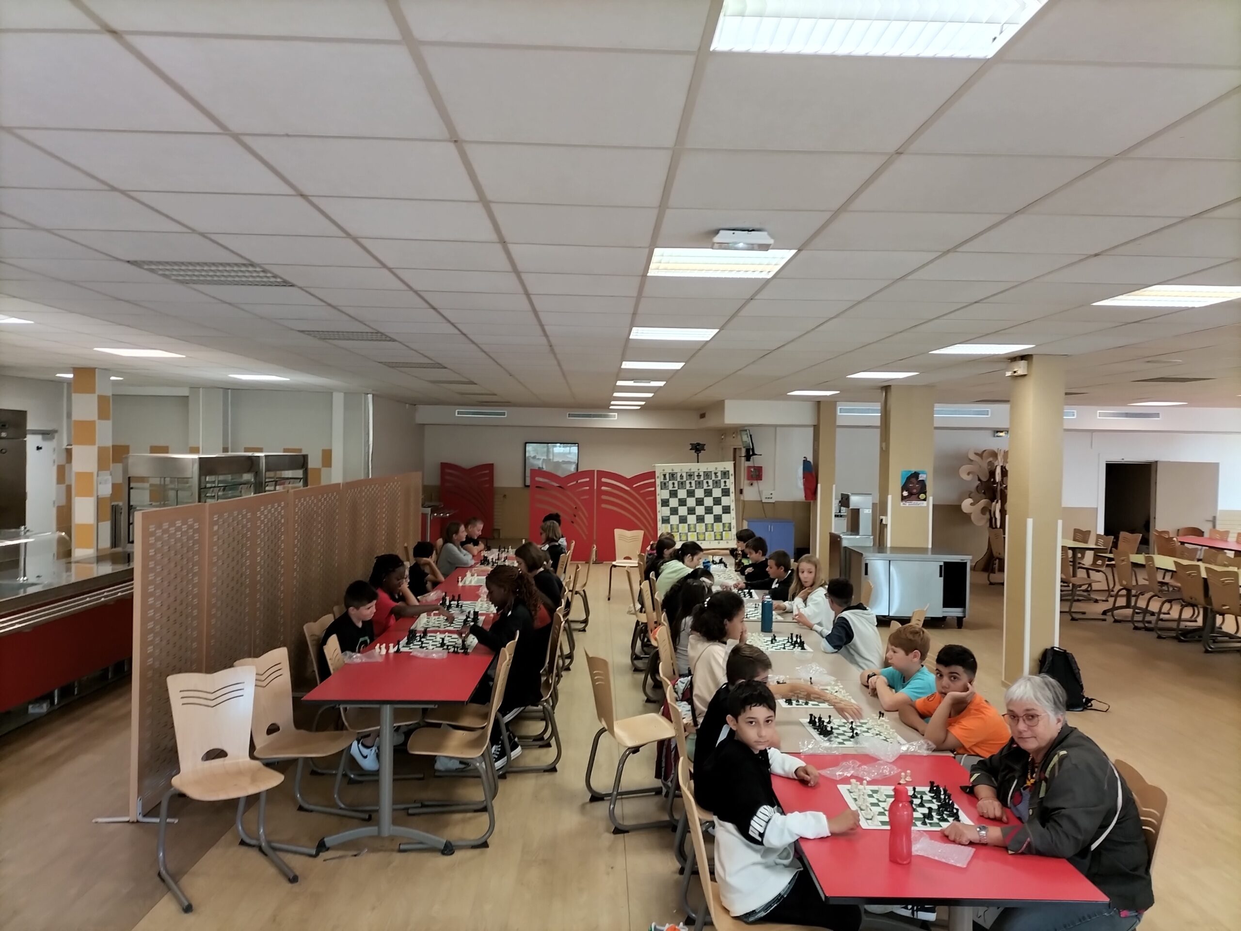 Initiation aux échecs dans le collège Condorcet de Dourdan
