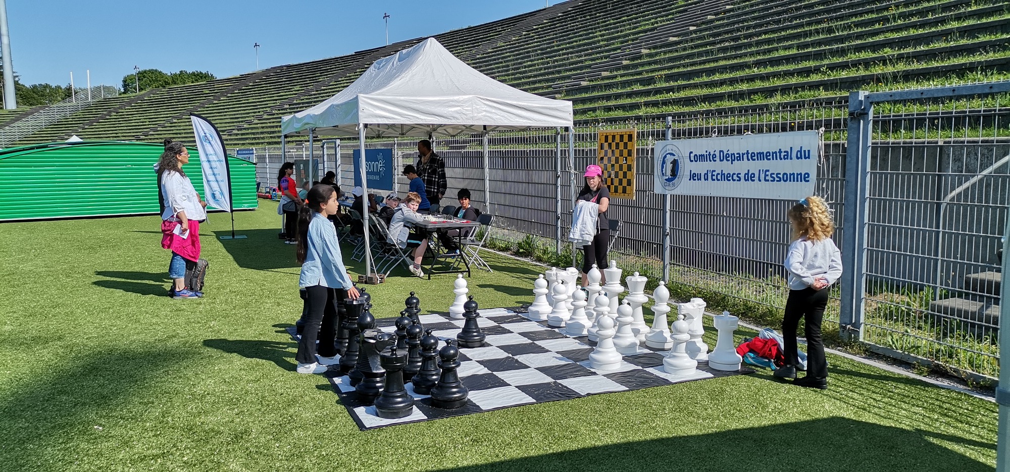 Participation aux journées des jeux sportifs 2023 organisées par l&rsquo;UNSS 91 et l&rsquo;USEP 91